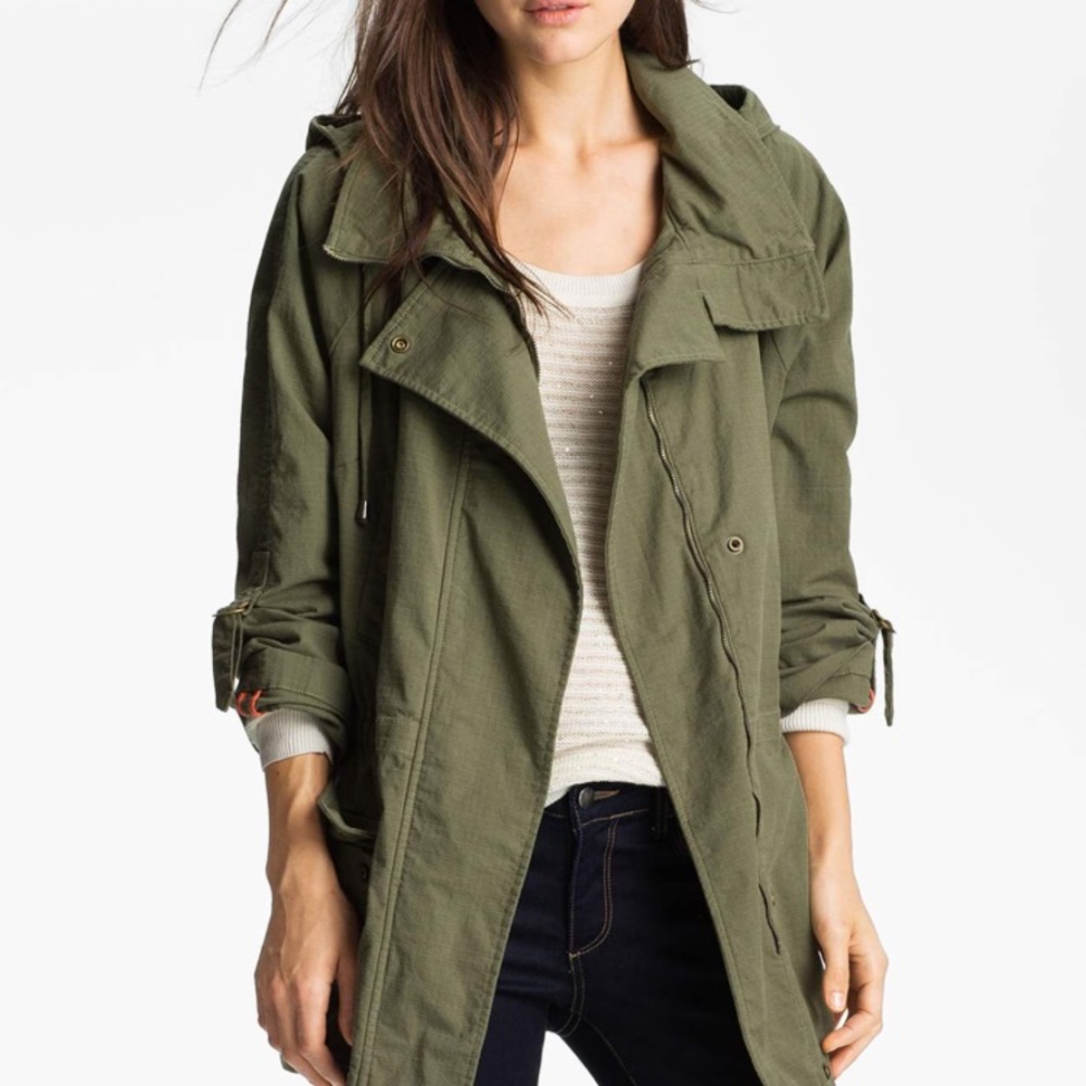 NEW Tan Willow & Clay utility jacket, XS - Picture 9 of 9